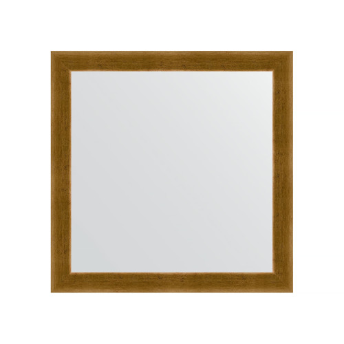 Зеркало настенное EVOFORM в багетной раме травленое золото, 74х74 см, BY 0668