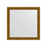 Зеркало настенное EVOFORM в багетной раме травленое золото, 74х74 см, BY 0668