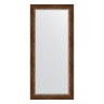 Зеркало настенное с фацетом EVOFORM в багетной раме римская бронза, 76х166 см, BY 3595