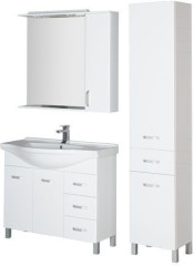 Мебель для ванной Aquanet Глория 100 белый