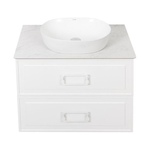 Тумба под раковину подвесная La Fenice Cubo TWIN FNC-01-CUB-B-90-2, белая