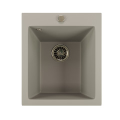 Мойка из искусственного мрамора MIXLINE ML-GM14 42x49,5 (533156)