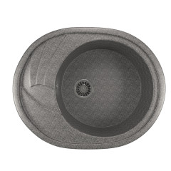 Мойка из искусственного мрамора MIXLINE ML-GM17 46,5x57 (525119)