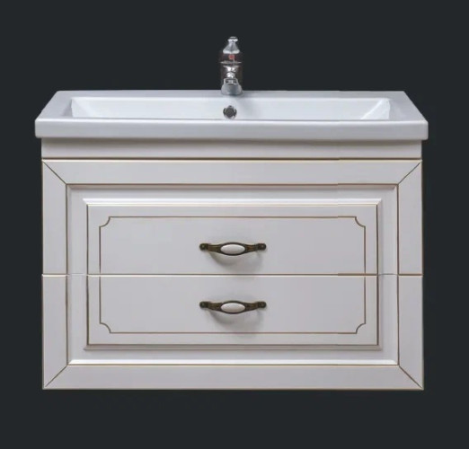 Комплект Тумба 80 Люкс  с раковиной СОМО 80