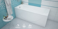 Ванна акриловая Loranto ALBERTO 1500х700