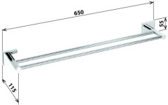 Держатель для полотенец Bemeta Beta 132104052