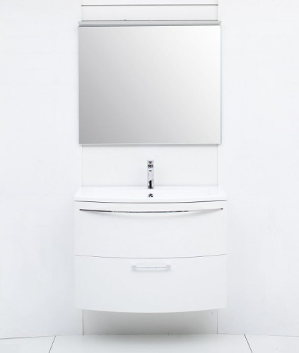 Зеркало De Aqua Сильвер 10075 серебро (без фацета)