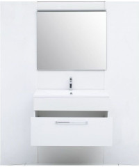 Зеркало De Aqua Сильвер 10075 серебро (без фацета)