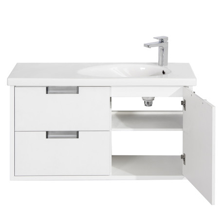 ETNA Модуль д/раковины 1000 мм, белый глянец