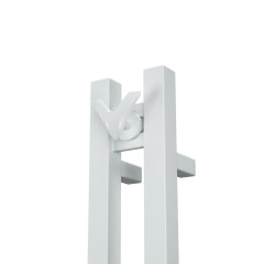 Полотенцесушитель электрический (I-образный) Bauedge Stella Square DB-0078, 13x160 см