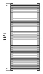 Полотенцесушитель Zehnder Forma Spa LFD-120-050-05