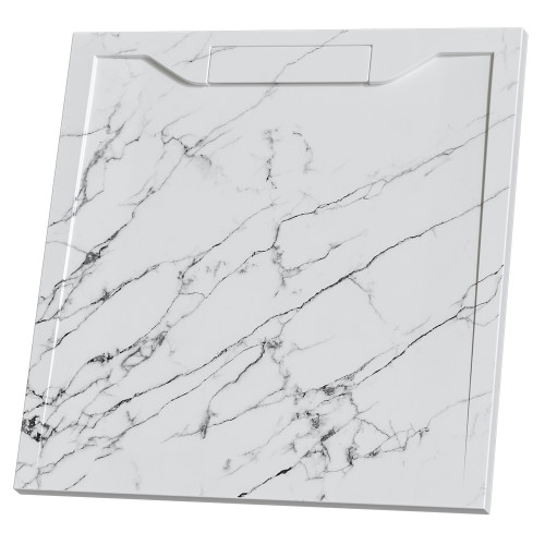 Душевой поддон квадратный RGW STE MW Белый мрамор арт. 52341099-15