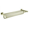 Полка для полотенец с держателем KAISER бронза (цинк) (KH-4709)