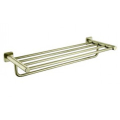 Полка для полотенец с держателем KAISER бронза (цинк) (KH-4709)