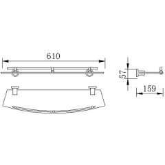 Полка Rush Victoria VI71620