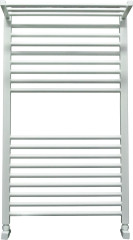 Полотенцесушитель Ника MODERN ЛМ-3 100/50 RAL9016 белый матовый с вентилями (комплект люкс)