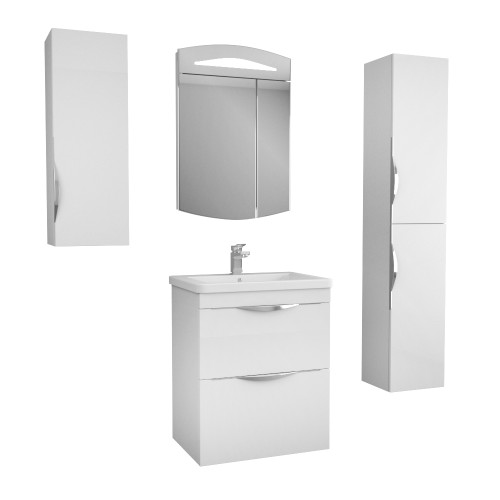 Тумба OWL 1975 Sjel stor 65, белый лак