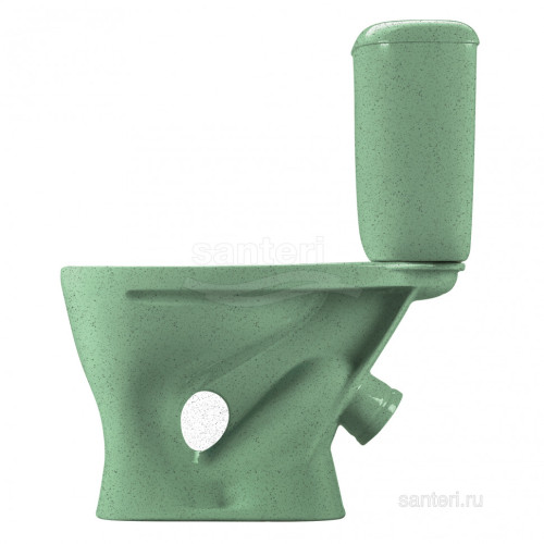 Унитаз-компакт Santeri Воротынский крап салатов. 1.P401.7.S02.00B.F