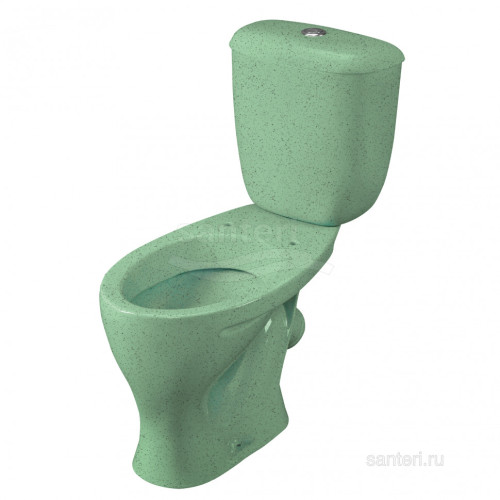 Унитаз-компакт Santeri Воротынский крап салатов. 1.P401.7.S02.00B.F