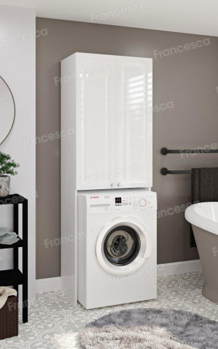 Шкаф напольный для стиральной машины Francesca Империя 67 белый