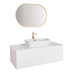 Комплект для ванной Atoll Аванти 120 белый глянец