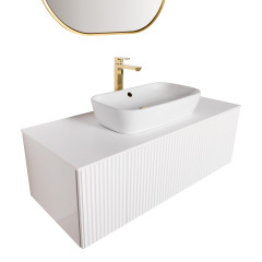 Комплект для ванной Atoll Аванти 120 белый глянец