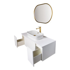 Комплект для ванной Atoll Аванти 120 белый глянец