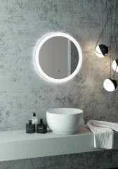 Зеркало Континент Planet white Led D 600 с бесконтактным сенсором