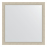 Зеркало настенное EVOFORM в багетной раме травленое серебро, 73х73 см, BY 3896