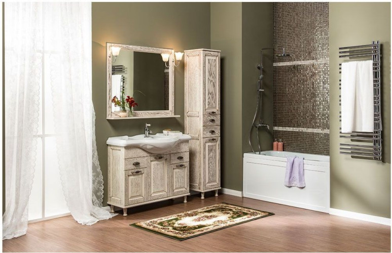 Мебель для ванной Aquanet Тесса 105 жасмин/сандал