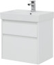 Тумба с раковиной Aquanet Nova Lite 60 белый (2 ящика)