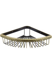 Полка для ванной угловая B 082202 Br