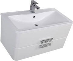 Тумба с раковиной Aquanet Паллада 90 белый