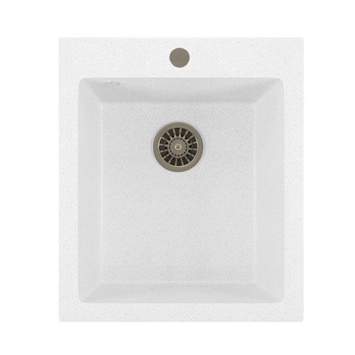 Мойка из искусственного мрамора MIXLINE ML-GM14 42x49,5 (532395)