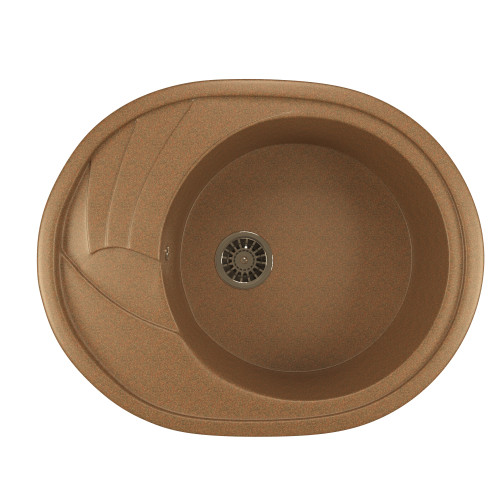 Мойка из искусственного мрамора MIXLINE ML-GM17 46,5x57 (525121)