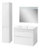 Комплект в ванную Ceruttispa тумба Эмилия white 80 подвесная с умывальником "Кантэ 80"