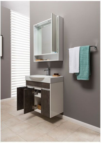 Зеркало-шкаф Aquanet Коста 76 белый