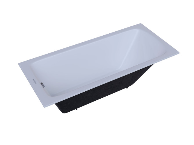 Ванна чугунная эмалированная AQUATEK AQ8980F-00 ДЕЛЬТА 1800x800 мм в комплекте с 4-мя ножками