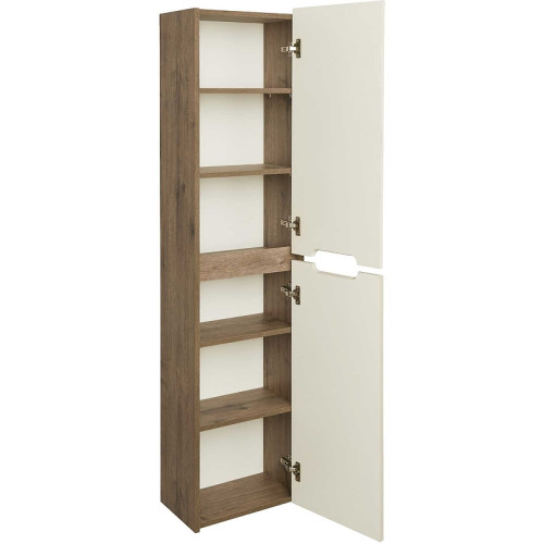 Пенал подвесной AQUATON Оливия 40 подвесной Бежевый/Дуб веллингтон (1A254603OLVG0)