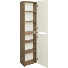 Пенал подвесной AQUATON Оливия 40 подвесной Бежевый/Дуб веллингтон (1A254603OLVG0)