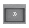 Кухонная мойка AQUATON Делия 60, серая (1A715232LD230)