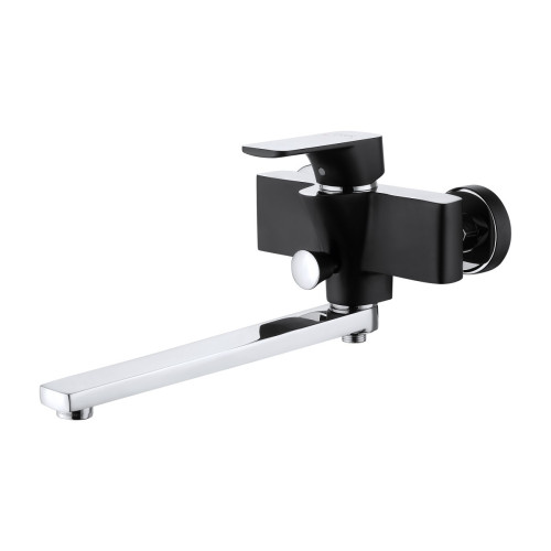 Смеситель для ванны D&K Berlin DA1433315, черный