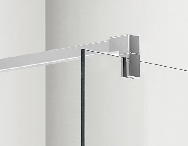 Душевая перегородка Azario CHICAGO Walk-in 1200x1950 прозрачное стекло 8 мм, цвет профиля серебро (AZ-NAR6310 1200)