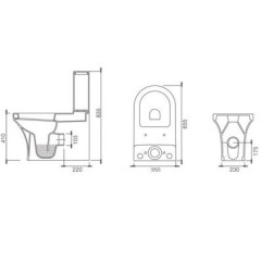 Унитаз-компакт Guralvit Sole SO00KRK58