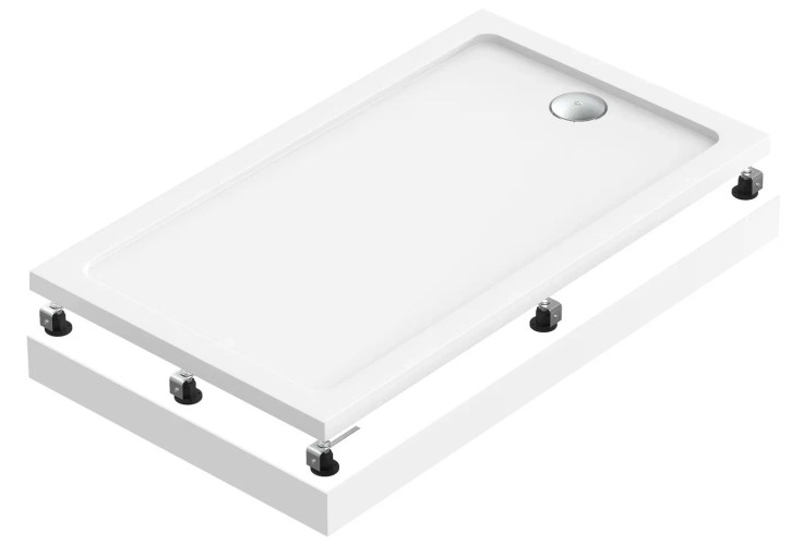 Экран акриловый Creto Olimpos 140х80 для поддона 6-1020