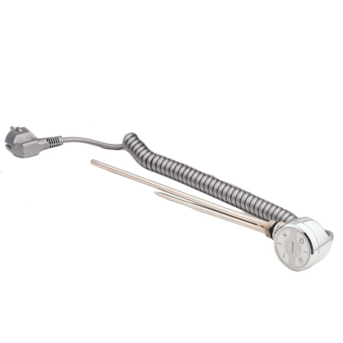 Электрический ТЭН TERMА MOA 300W хром, спиральный кабель с вилкой