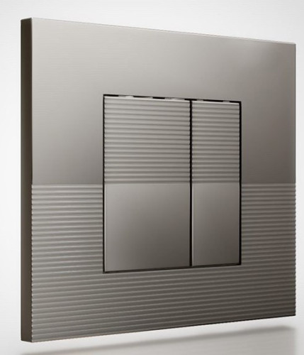 Кнопка смыва для инсталляций beWash Fide P03MC, хром матовый