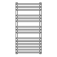 Электрический полотенцесушитель Grota Forte 48х90