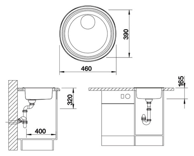 Кухонная мойка Blanco Rondosol
