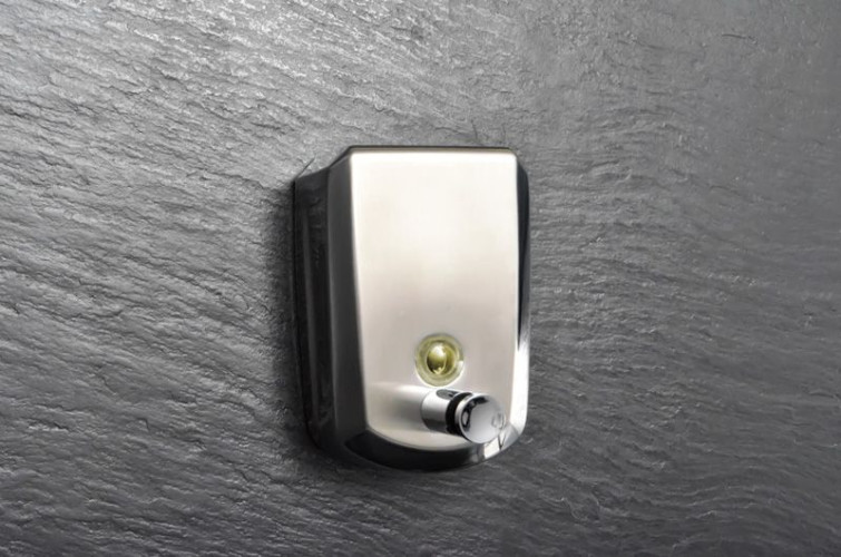 Дозатор жидкого мыла Fixsen Hotel настенный, хром (FX-31012)